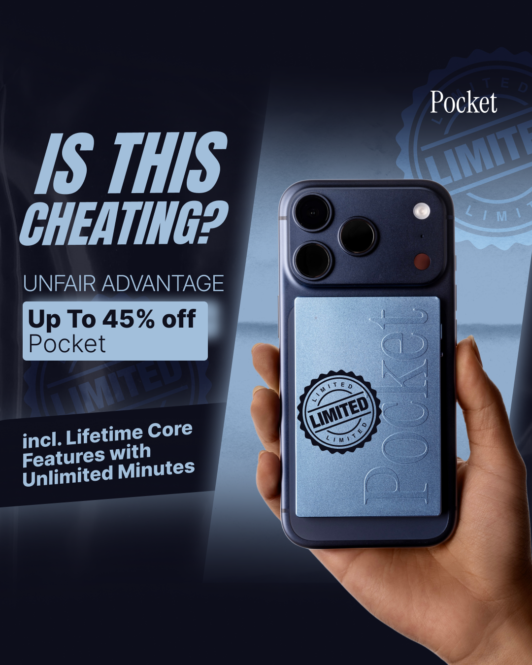 Pocket AI Facebook ad