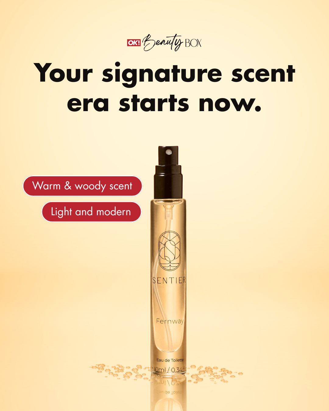 OK Beauty Box Facebook ad