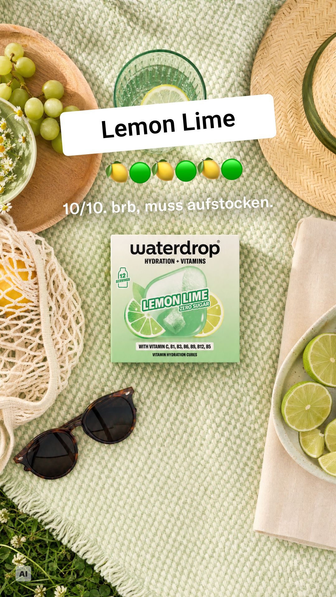waterdrop Facebook ad