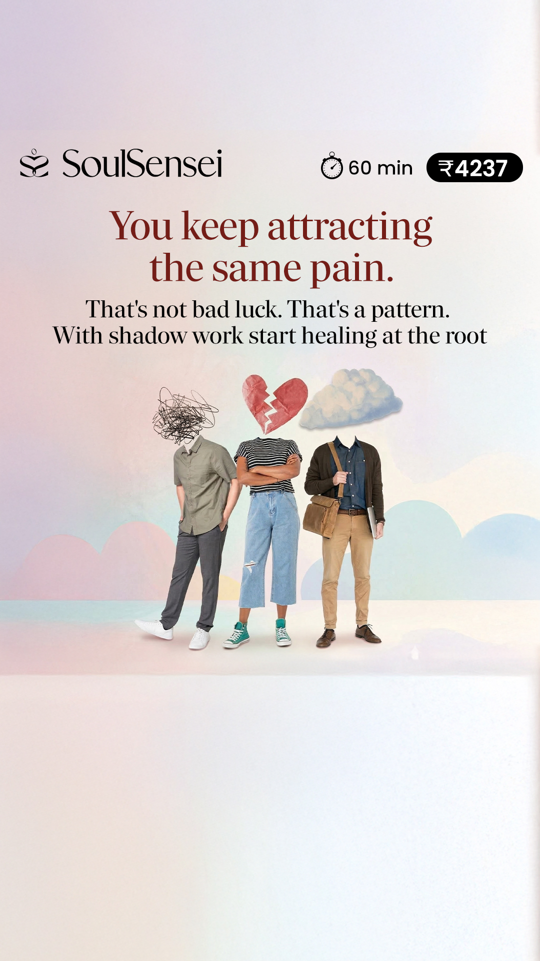 SoulSensei - Growth and Transformation Facebook ad