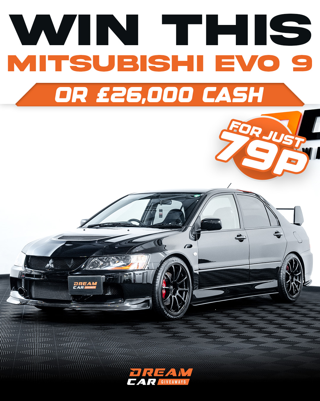 Dream Car Giveaways Facebook ad