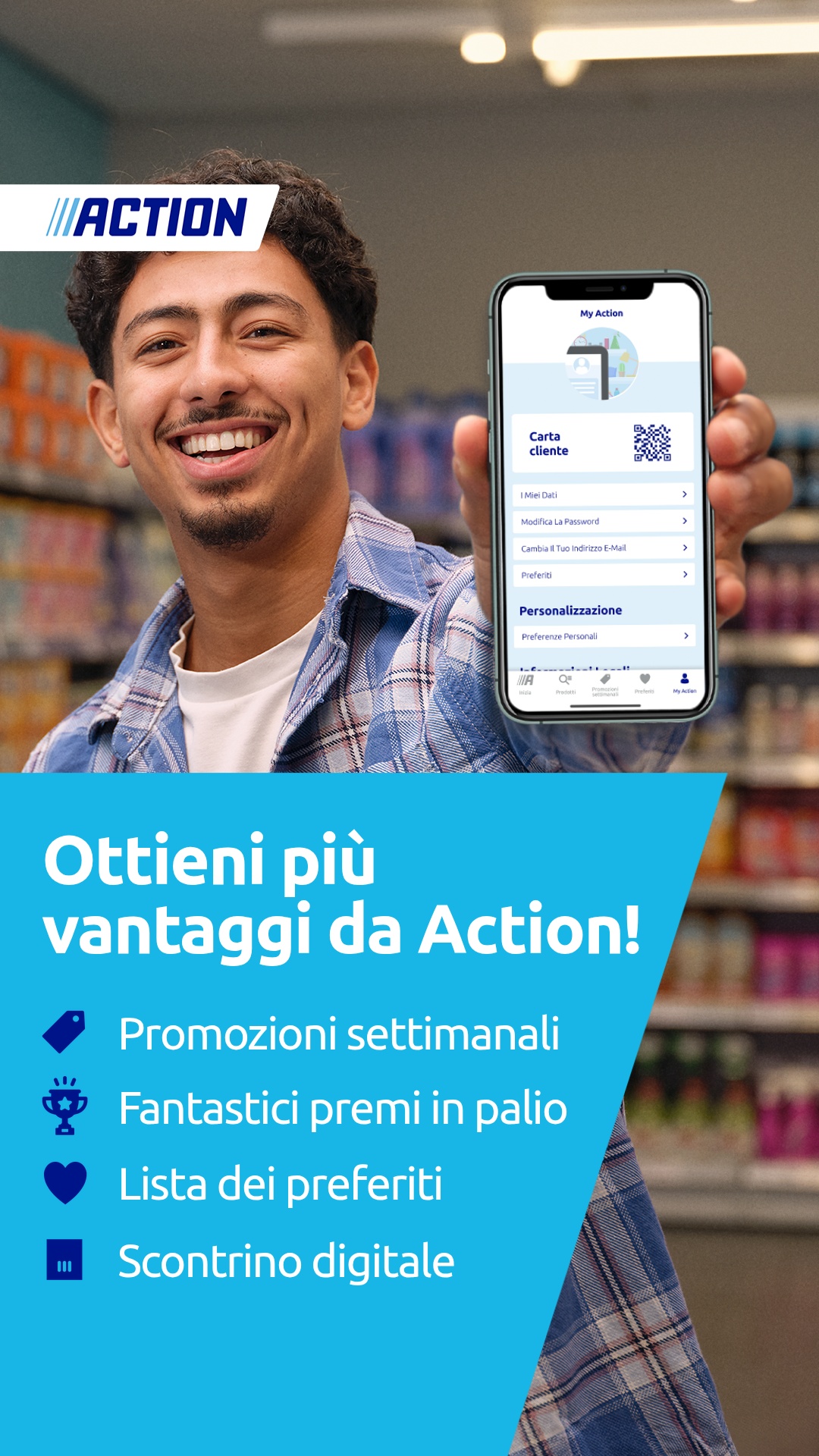 Action Facebook ad