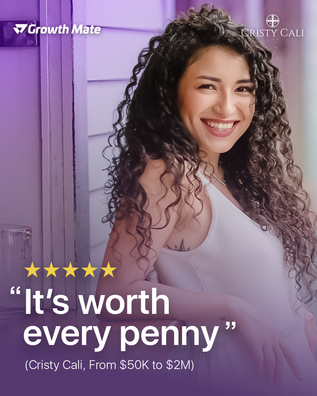 Growth Mate Facebook ad