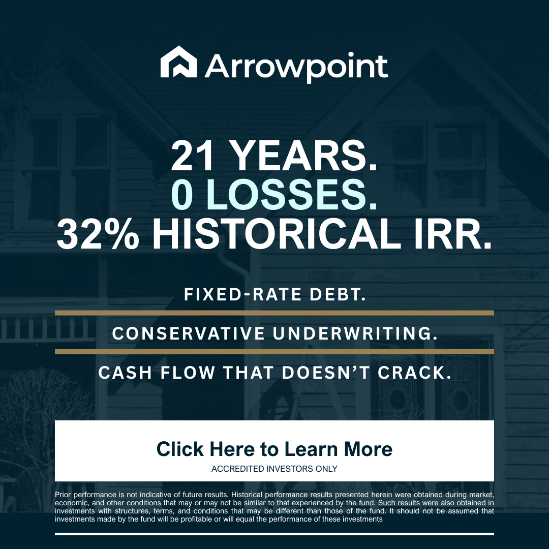 Arrowpoint Properties Facebook ad from Jan 22, 2026