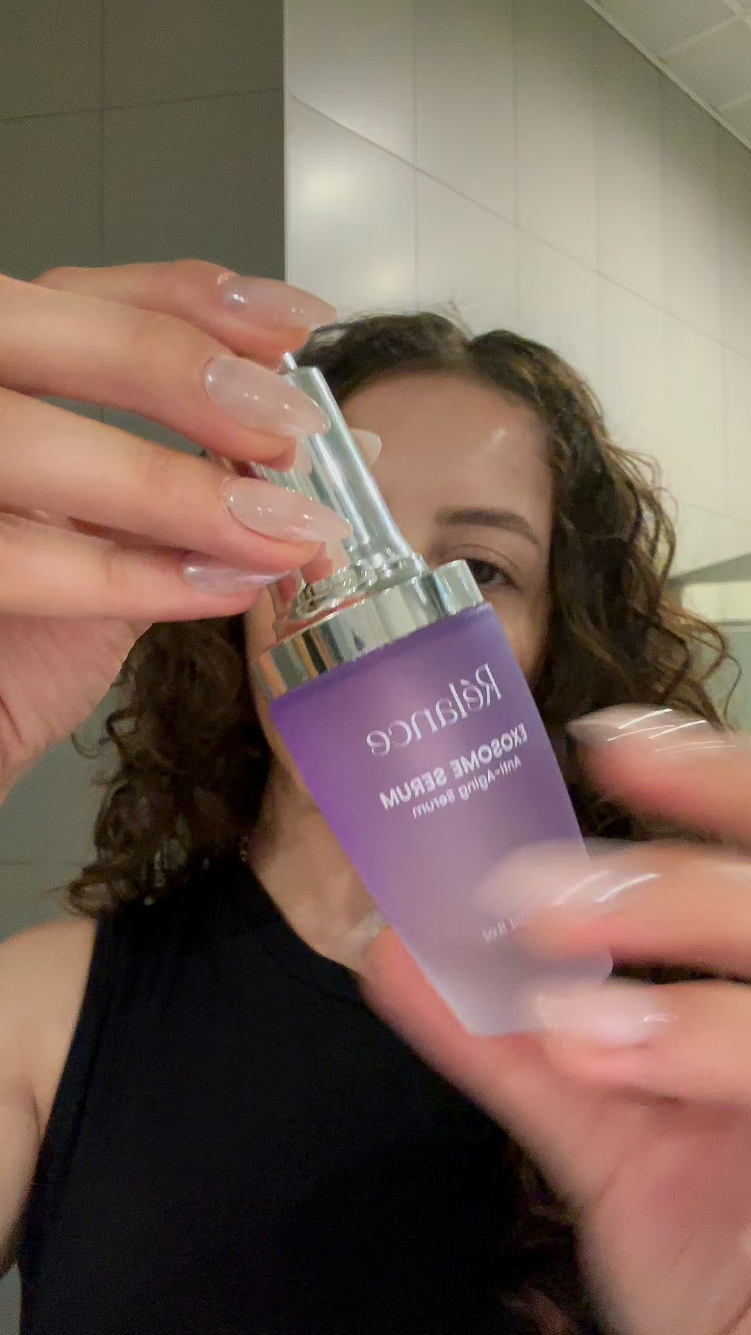 Relancebeauty Facebook ad: Relance Beauty Exosome Anti-Aging Serum ile tanışın!