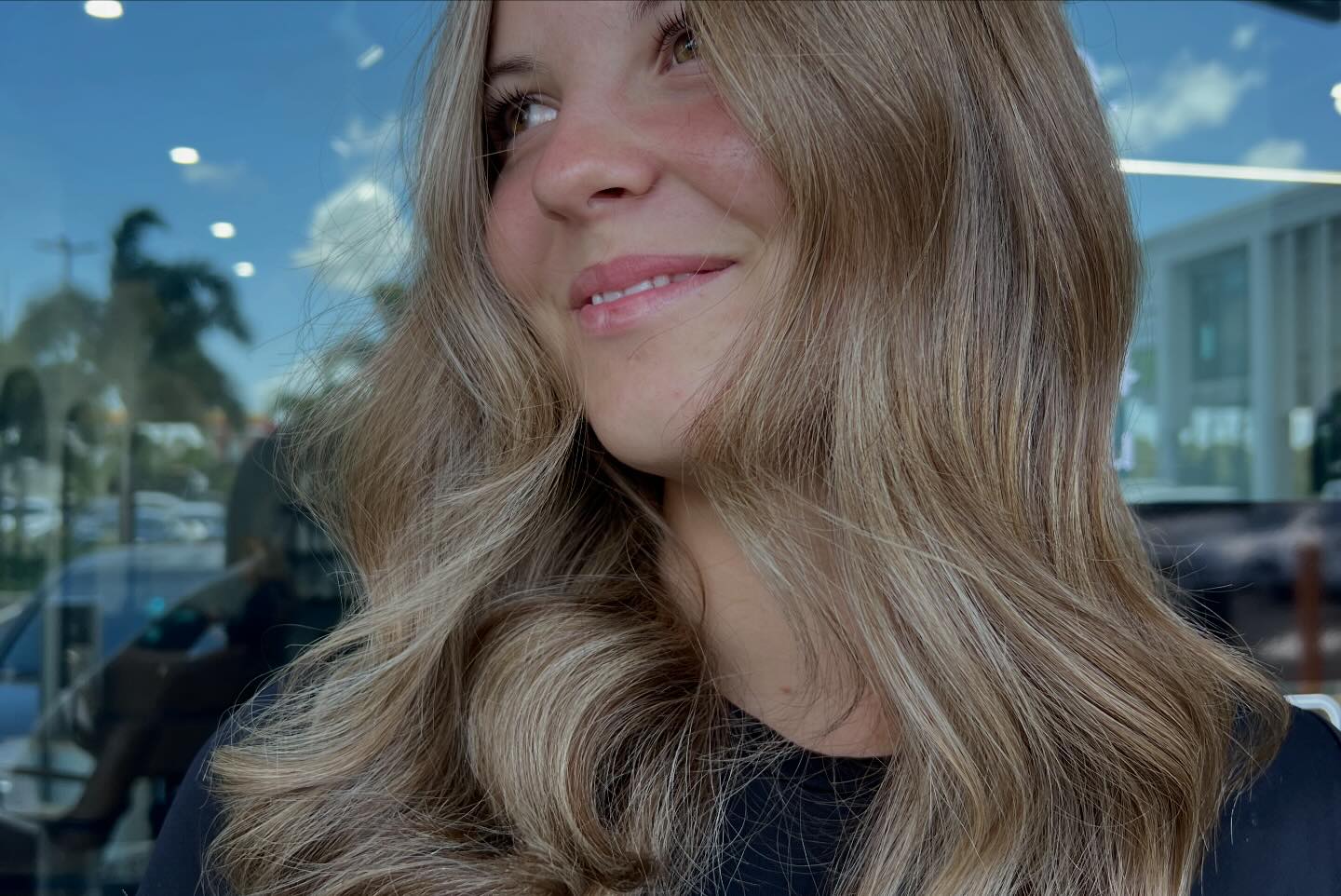 NoHo Hair & Co. Facebook ad: Beautiful hair. Thoughtful service.