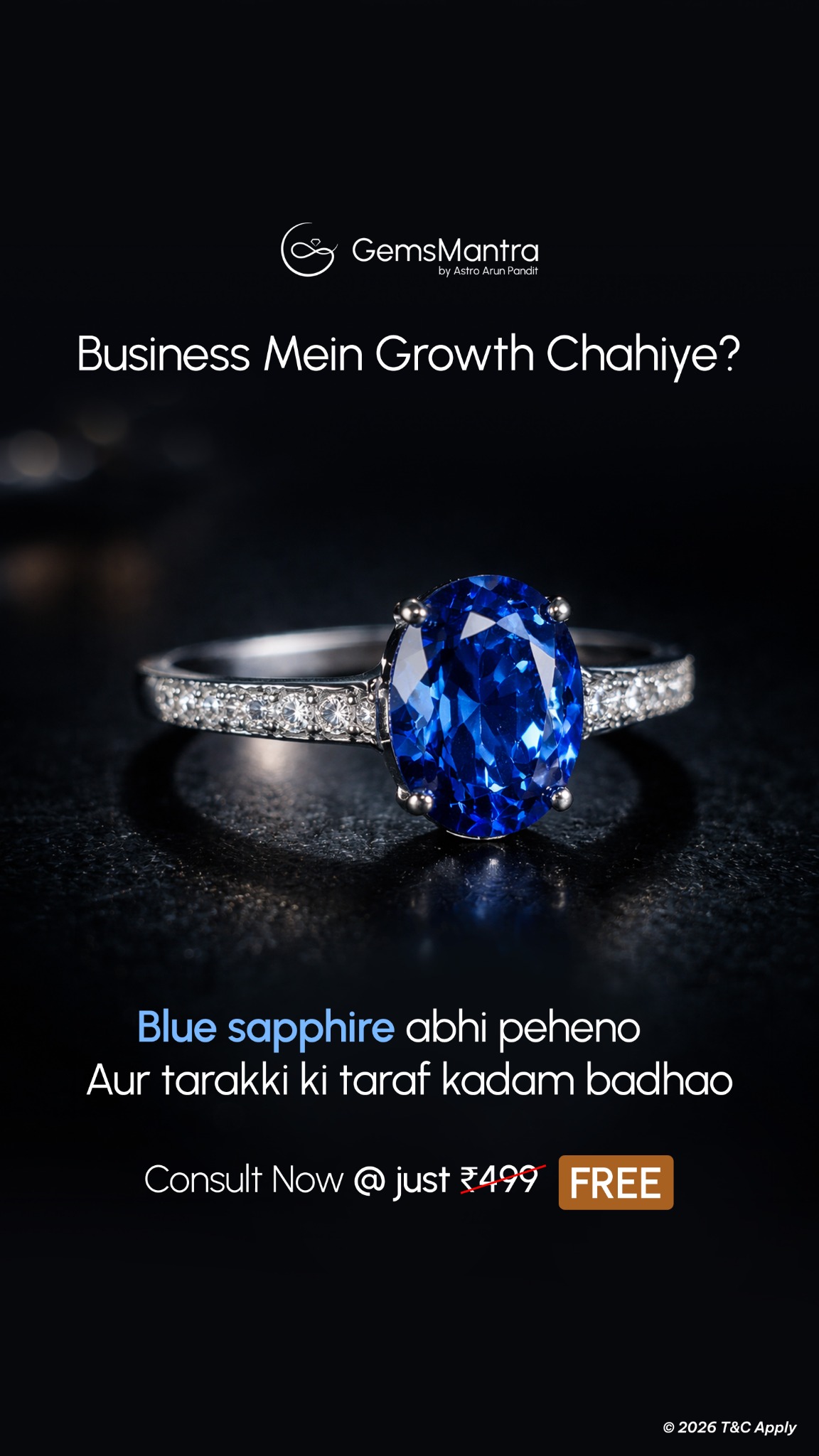 GemsMantra Facebook ad