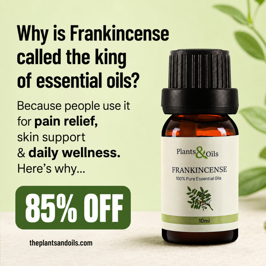 Plants and Oils Facebook ad
