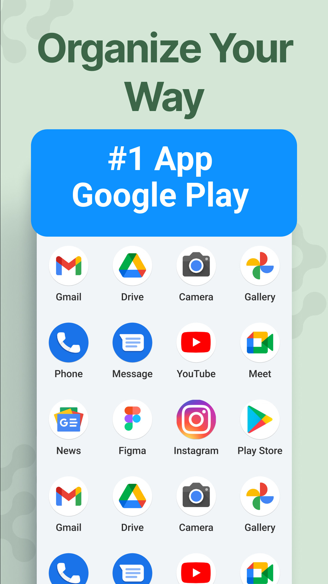 Easy Homescreen Facebook ad