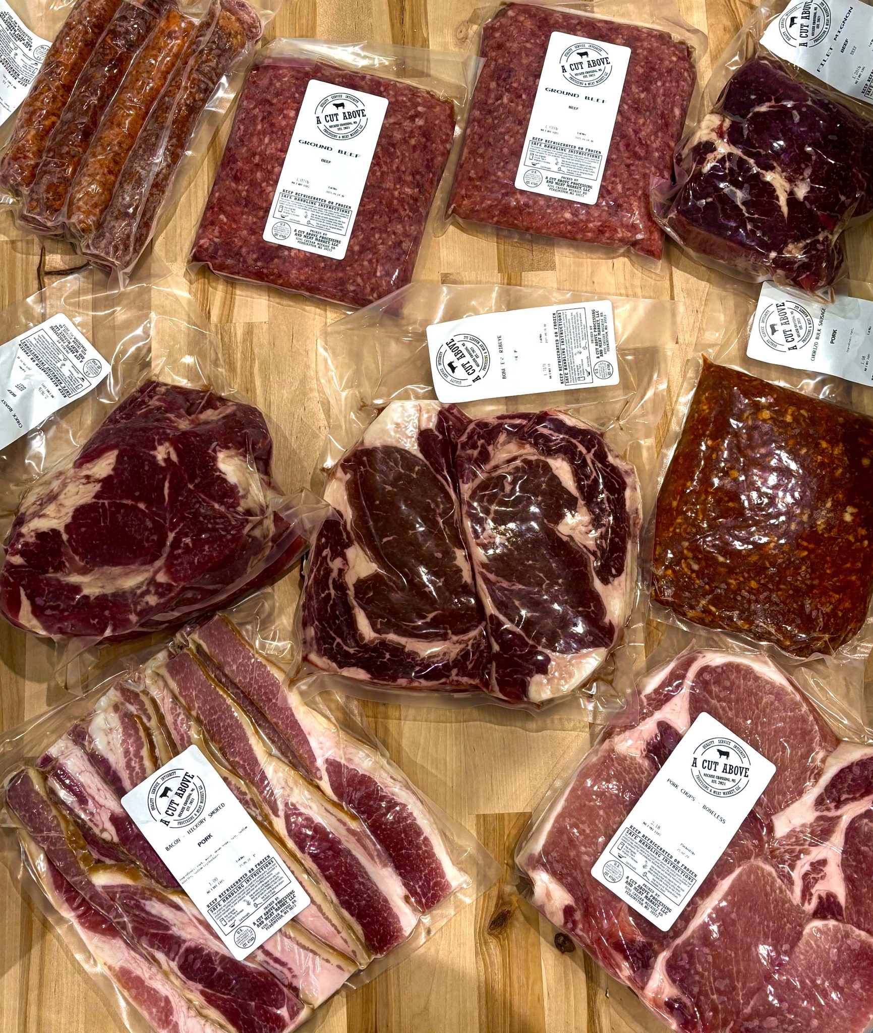 A Cut Above Processing & Meat Market Facebook ad