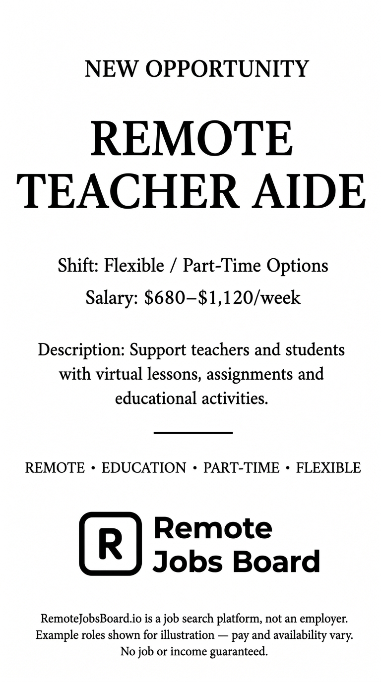 Remote Jobs Board - Work From Anywhere Facebook ad