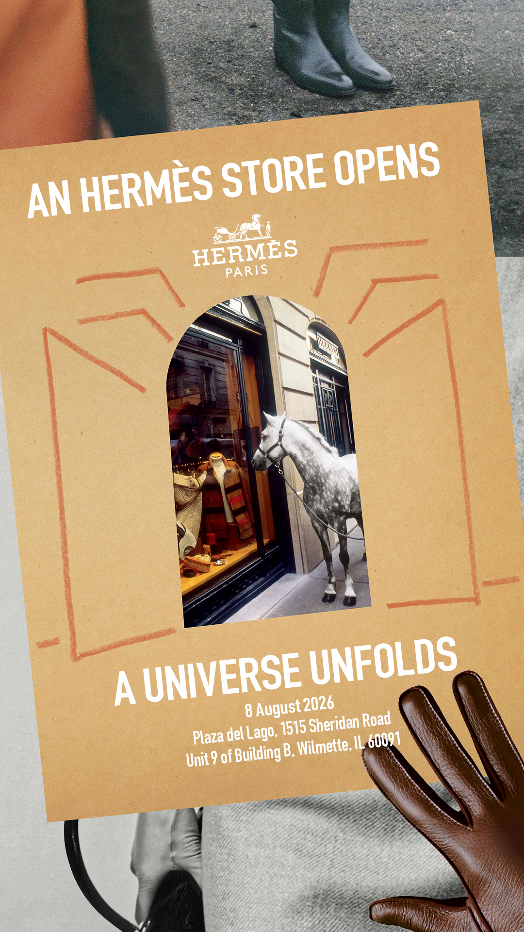 Hermès Facebook ad