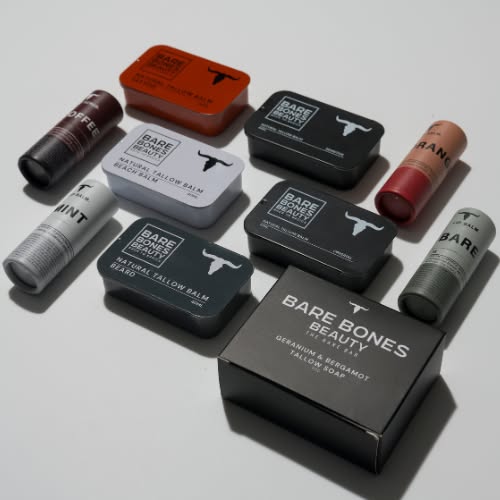 Bare Bones Beauty Facebook ad
