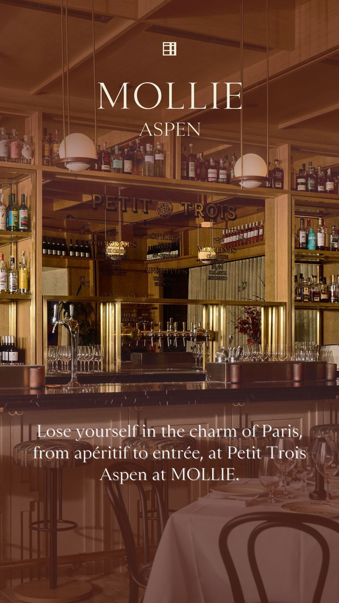 MOLLIE Aspen Facebook ad from Jan 6, 2026