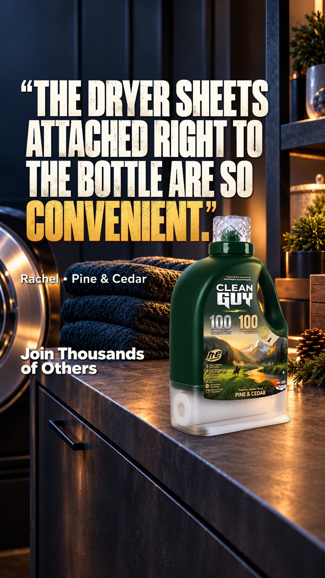 Clean Guy Facebook ad: You're a dude, not a lilac.