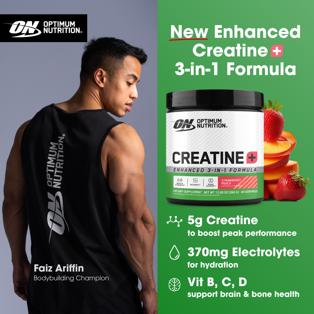 Optimum Nutrition Facebook ad: อาหารเสริม All-in-One ที่หลายคนรอคอยมาถึงแล้ว