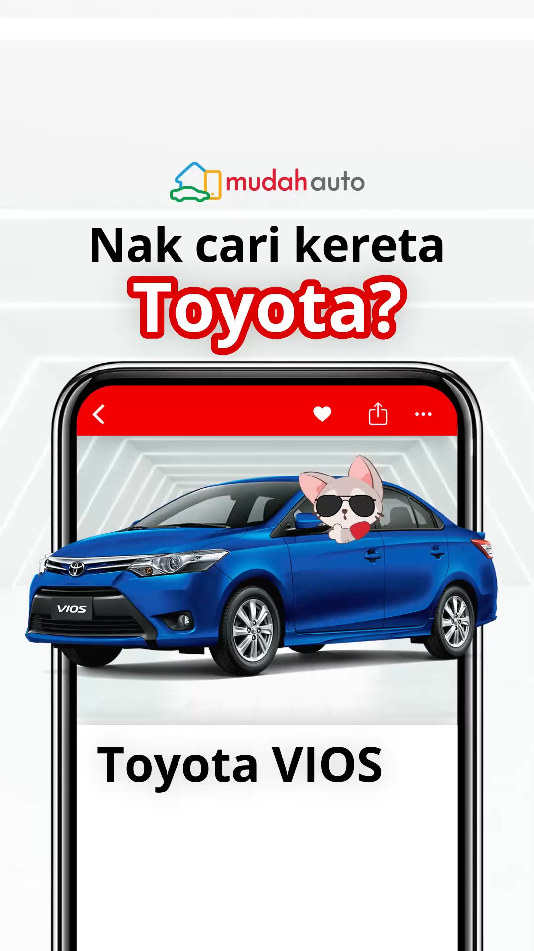 Mudah.my Facebook ad: Cari Toyota Terpakai Murah
