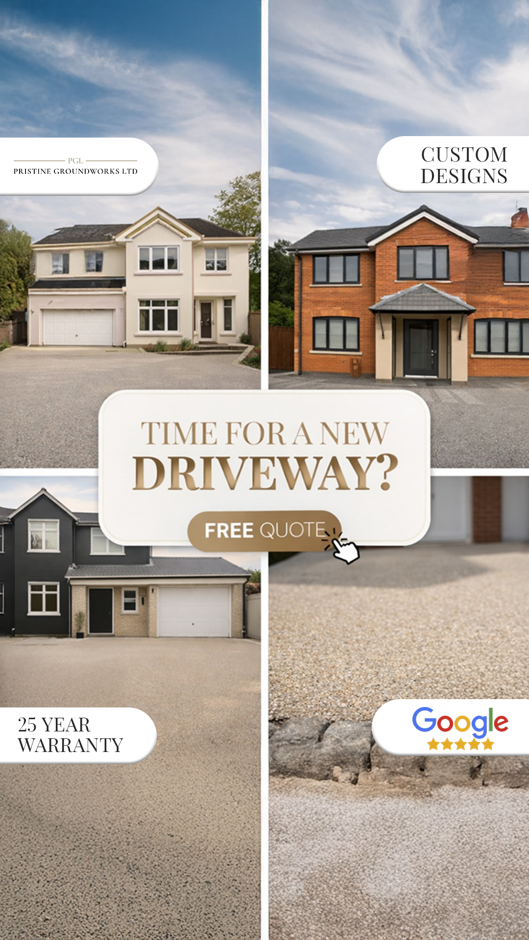 Pristine Groundworks Ltd Facebook ad from Apr 28, 2026