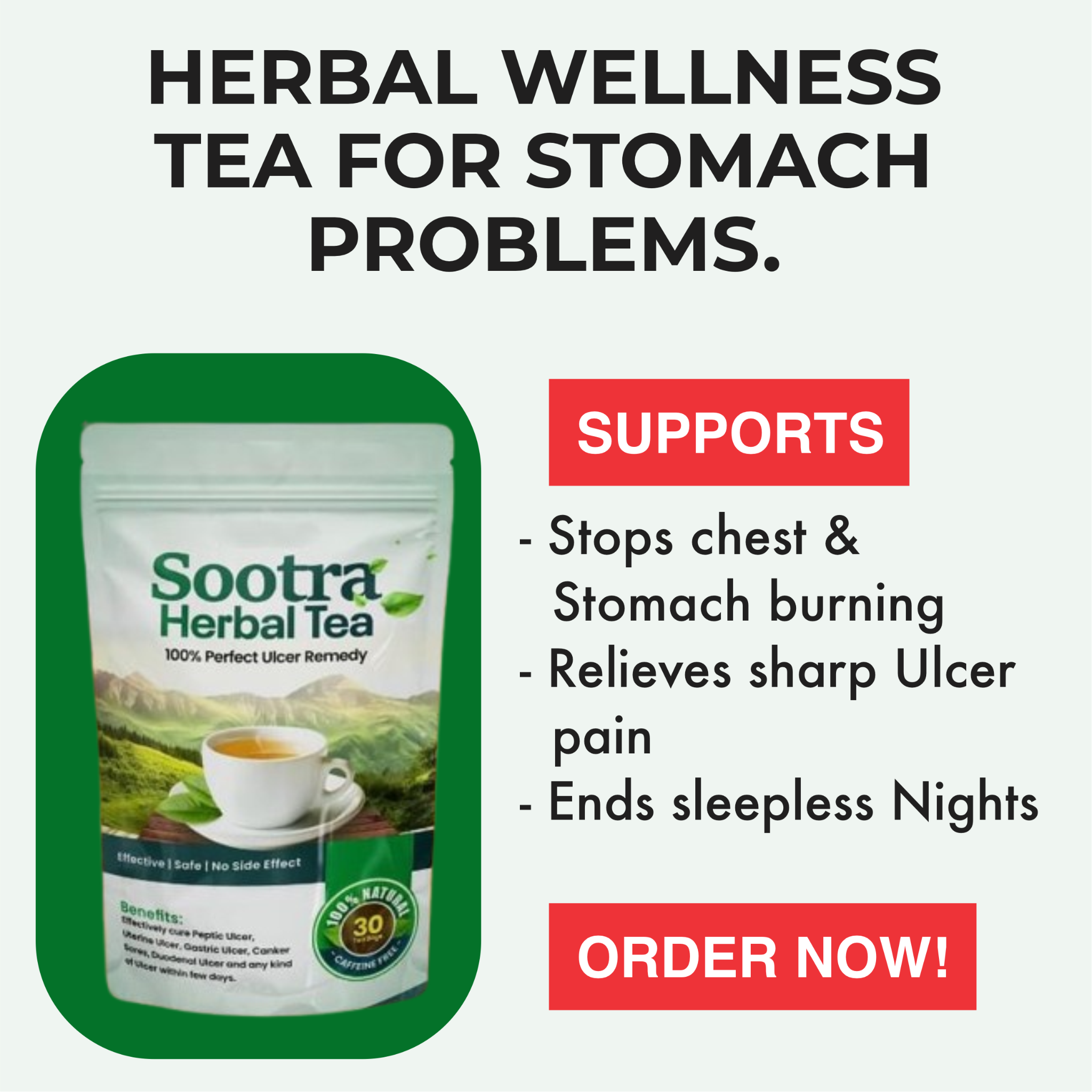 Solution Care Facebook ad: FREE DELIVERY