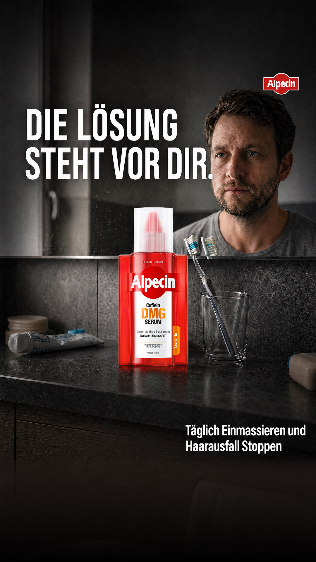 Alpecin Facebook ad