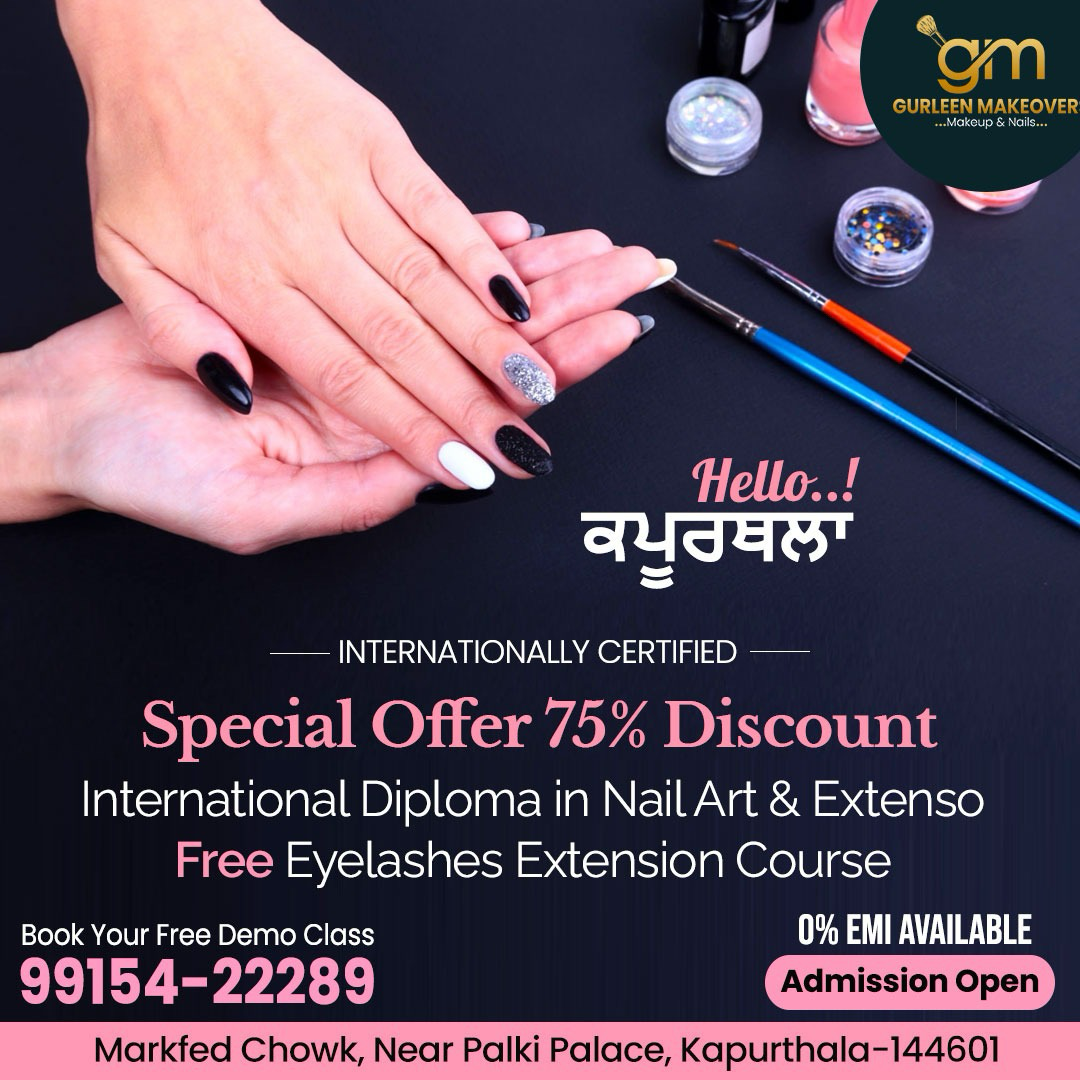 Gurleen Makeovers Nails Facebook ad: Summer Special Offer