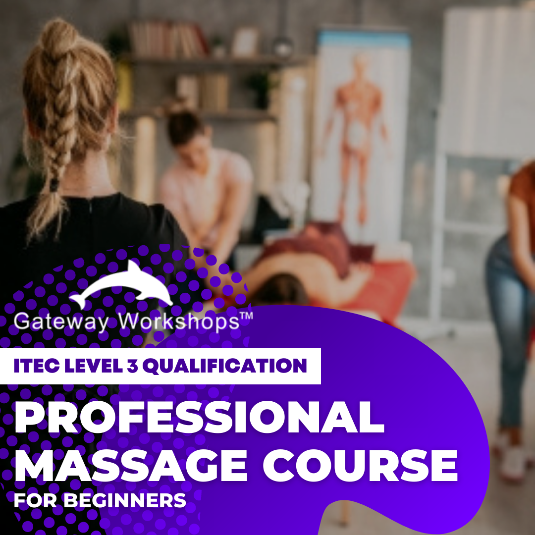 Gateway Workshops Facebook ad: Massage Course - ITEC Level 3 Accredited Swedish/Holistic…