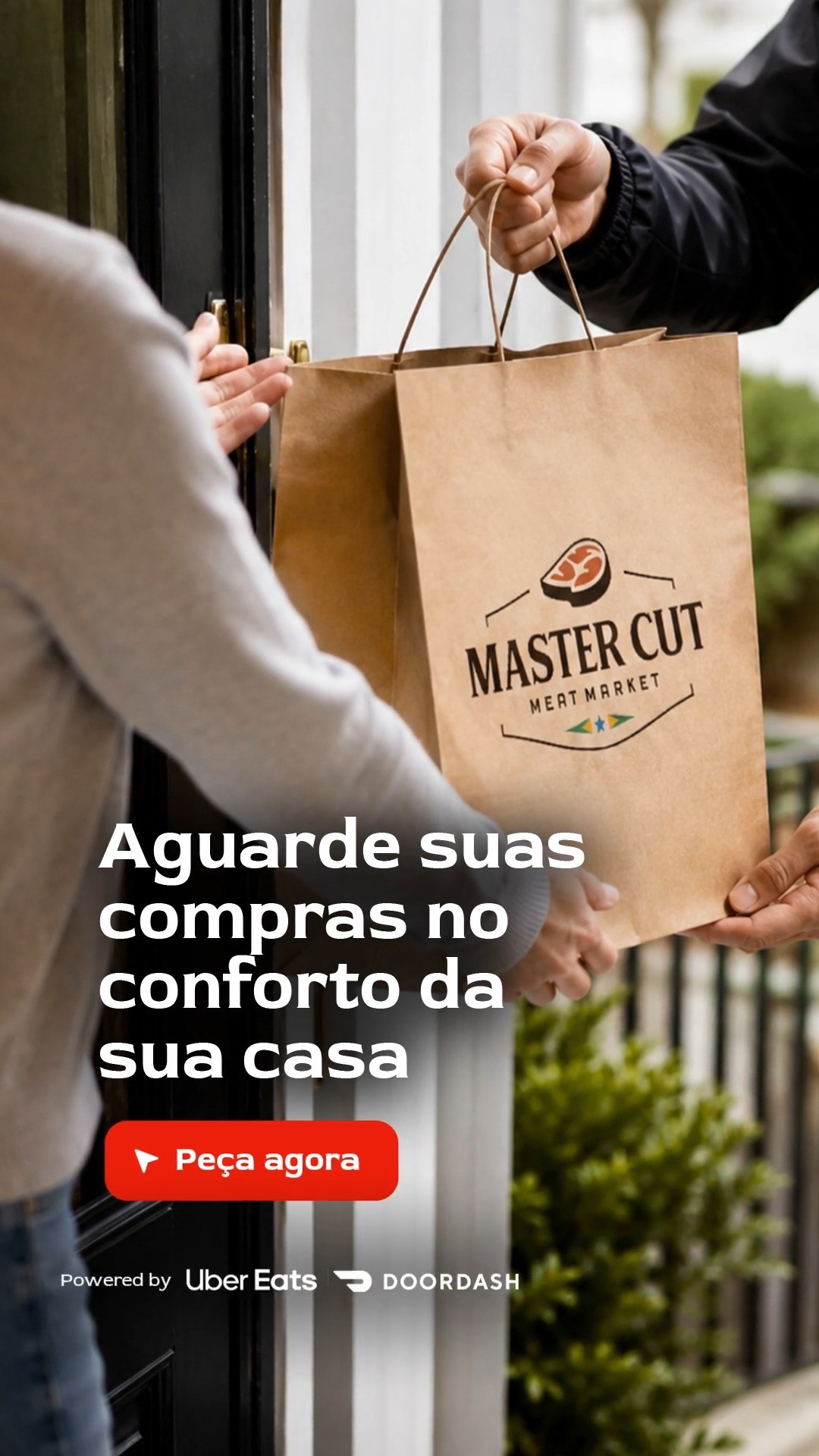 Master Cut Meat Market Facebook ad: Agora ficou ainda mais fácil comprar no Master!