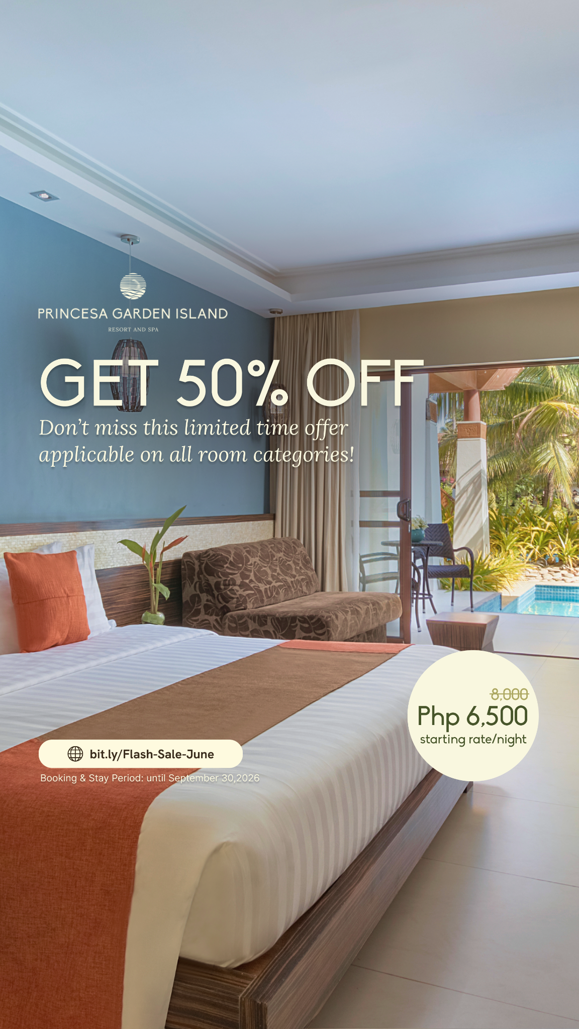 Princesa Garden Island Resort & Spa Facebook ad