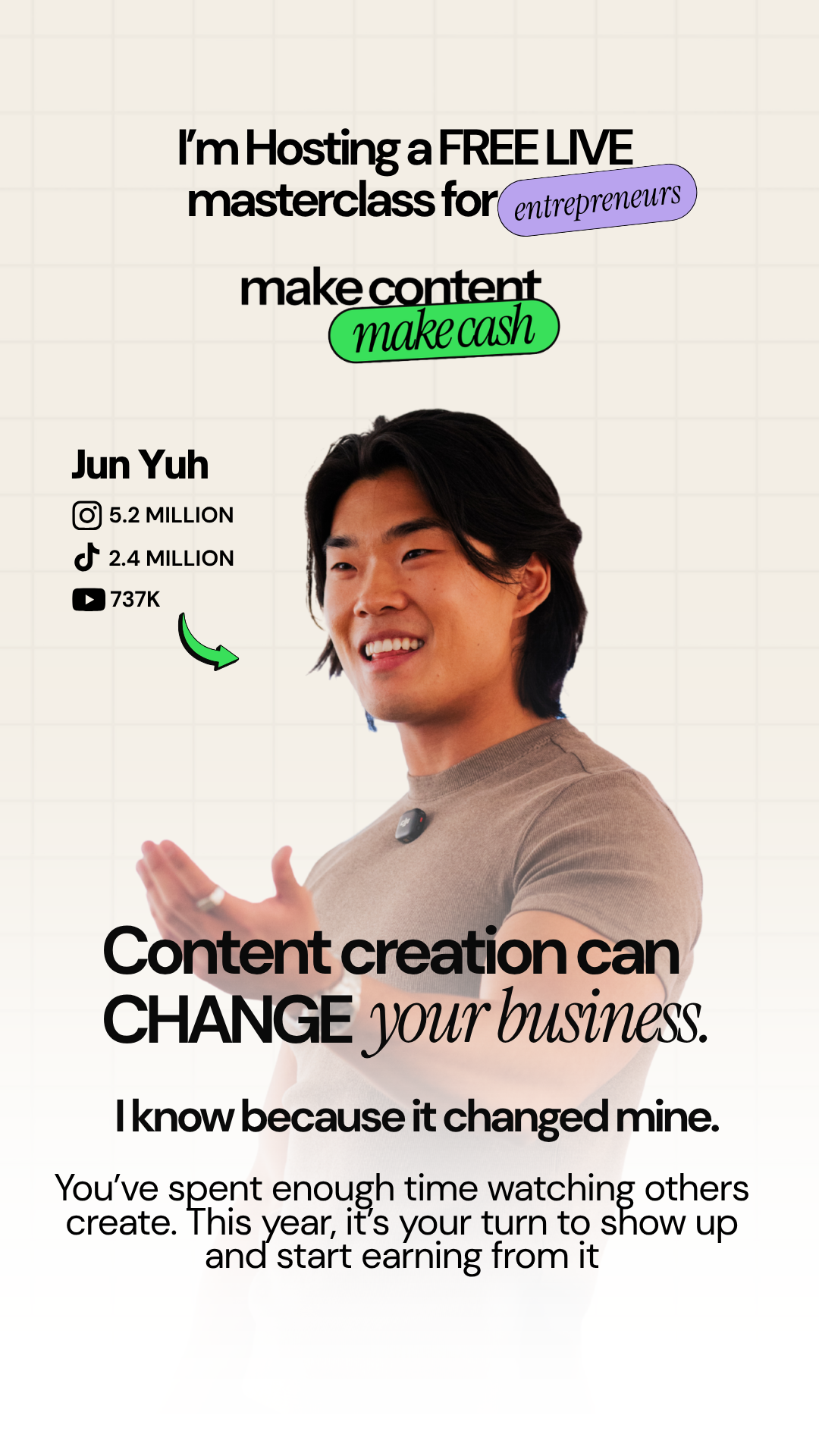 Jun Yuh Facebook ad