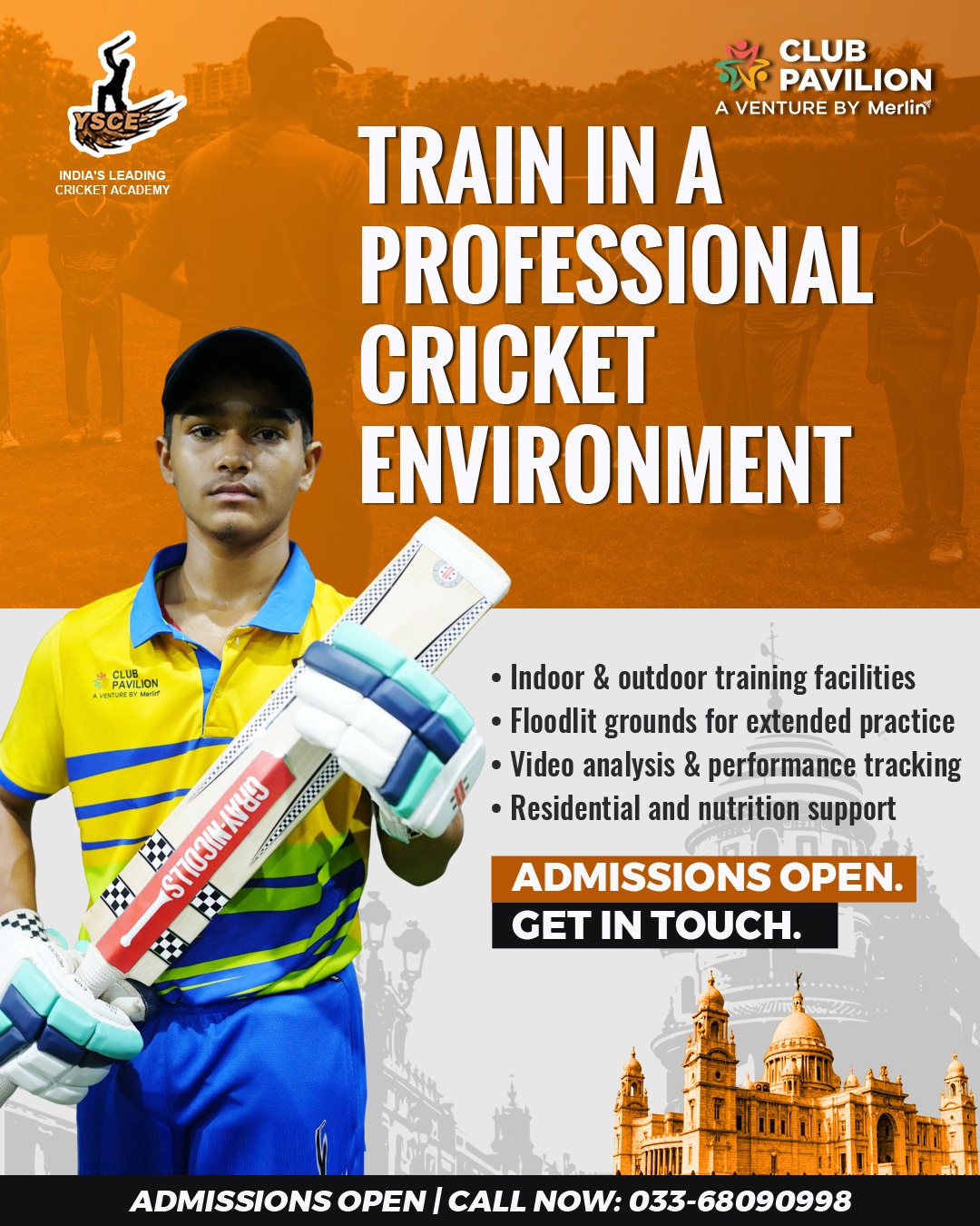 YSCE High Performance Centre Facebook ad: Join YSCE’s Advanced Training Program!