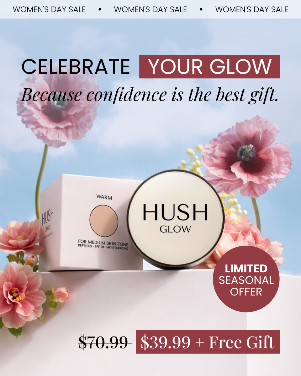 Hush Glow Facebook ad