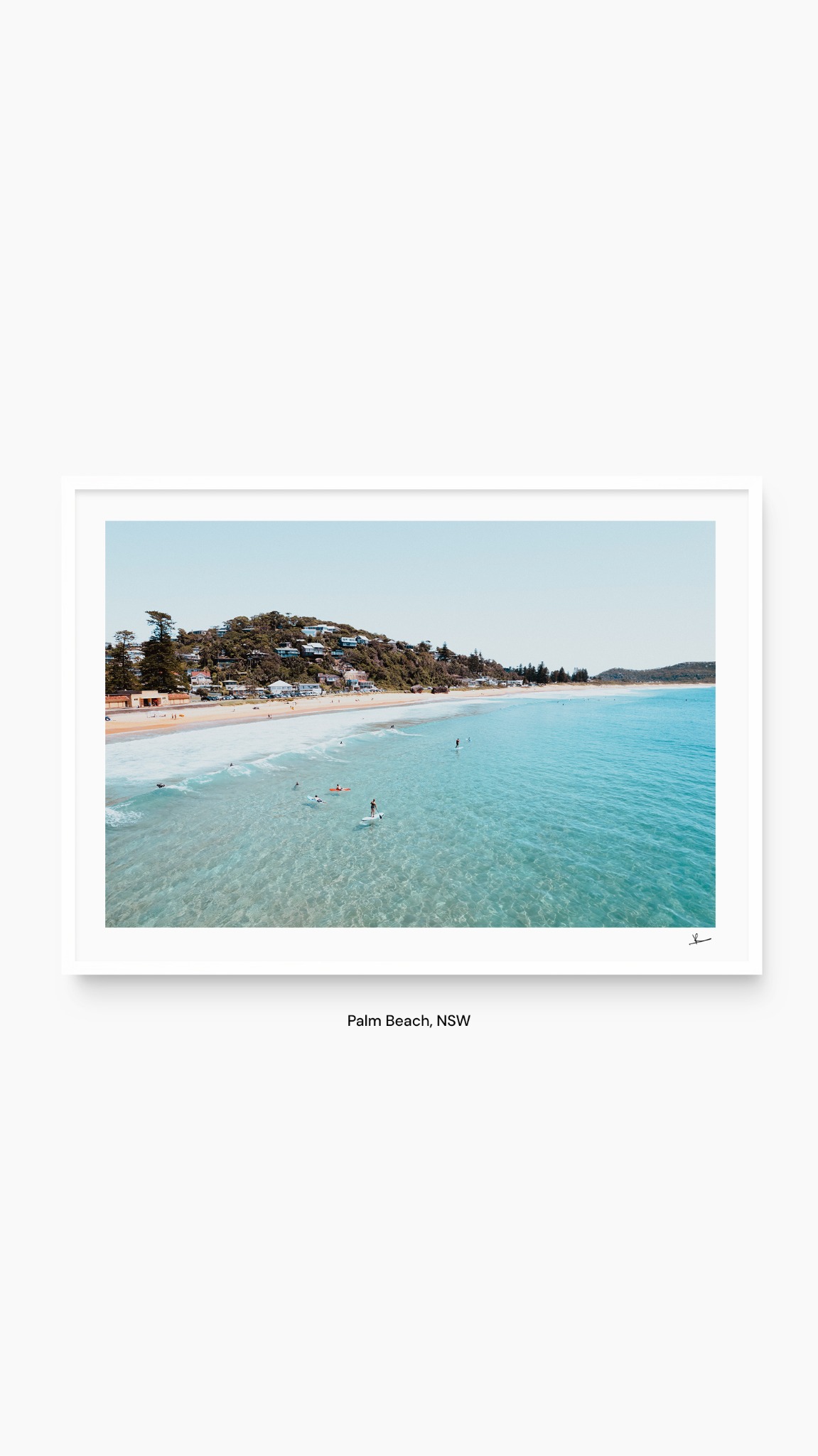 Australia Unseen Facebook ad: Sydney coastal fine art prints