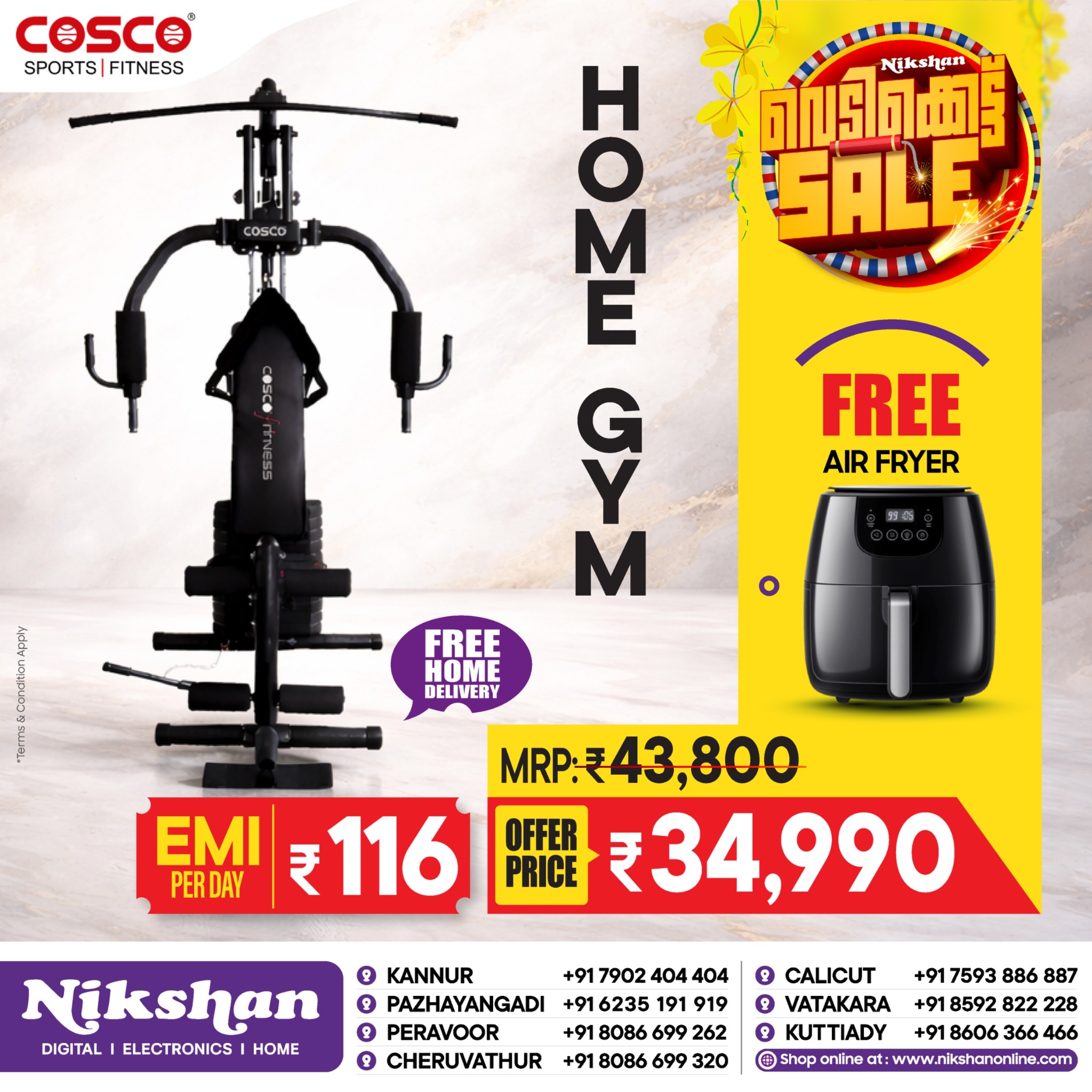 Nikshan Electronics Facebook ad