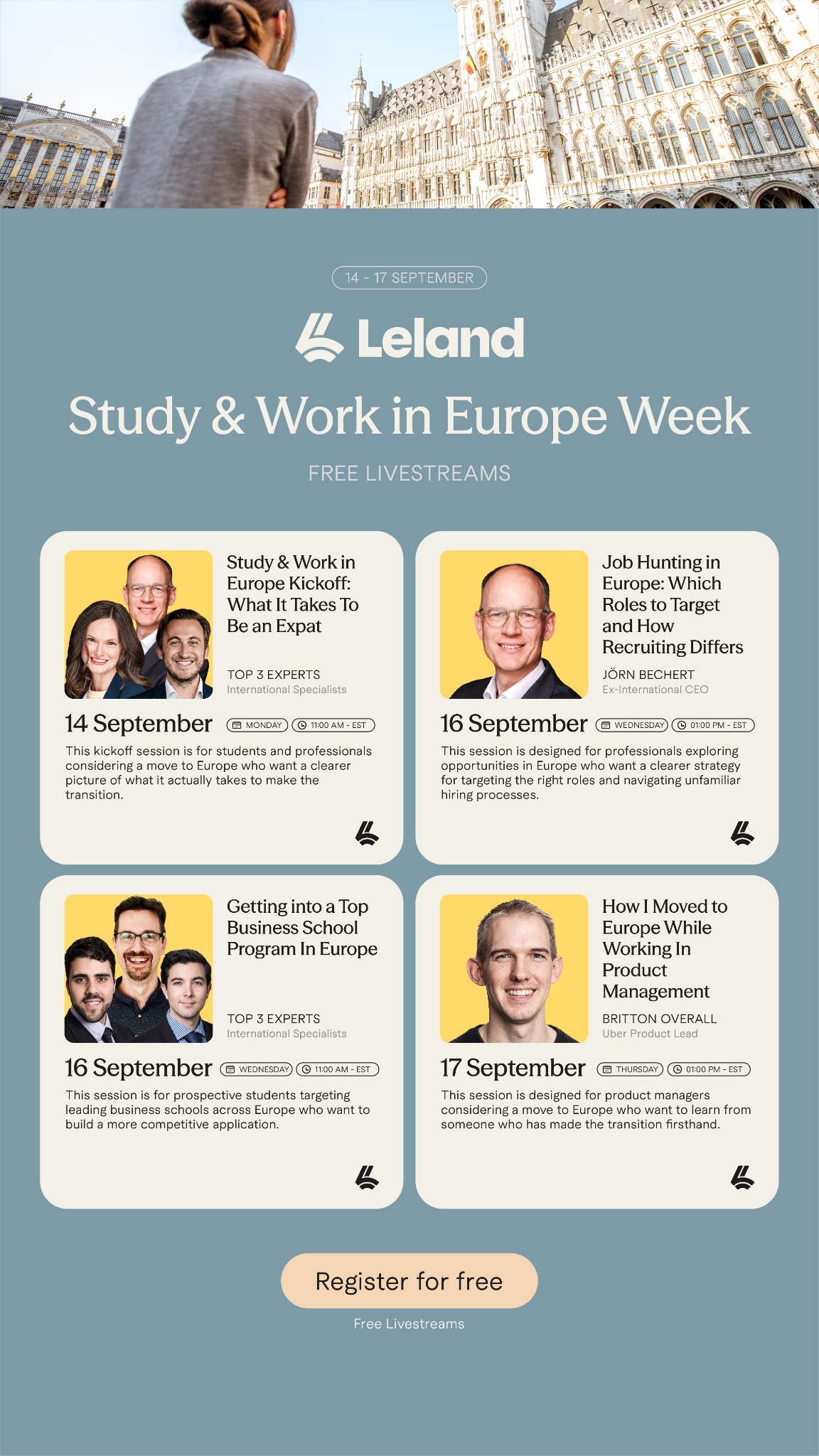 Leland Inc. Facebook ad