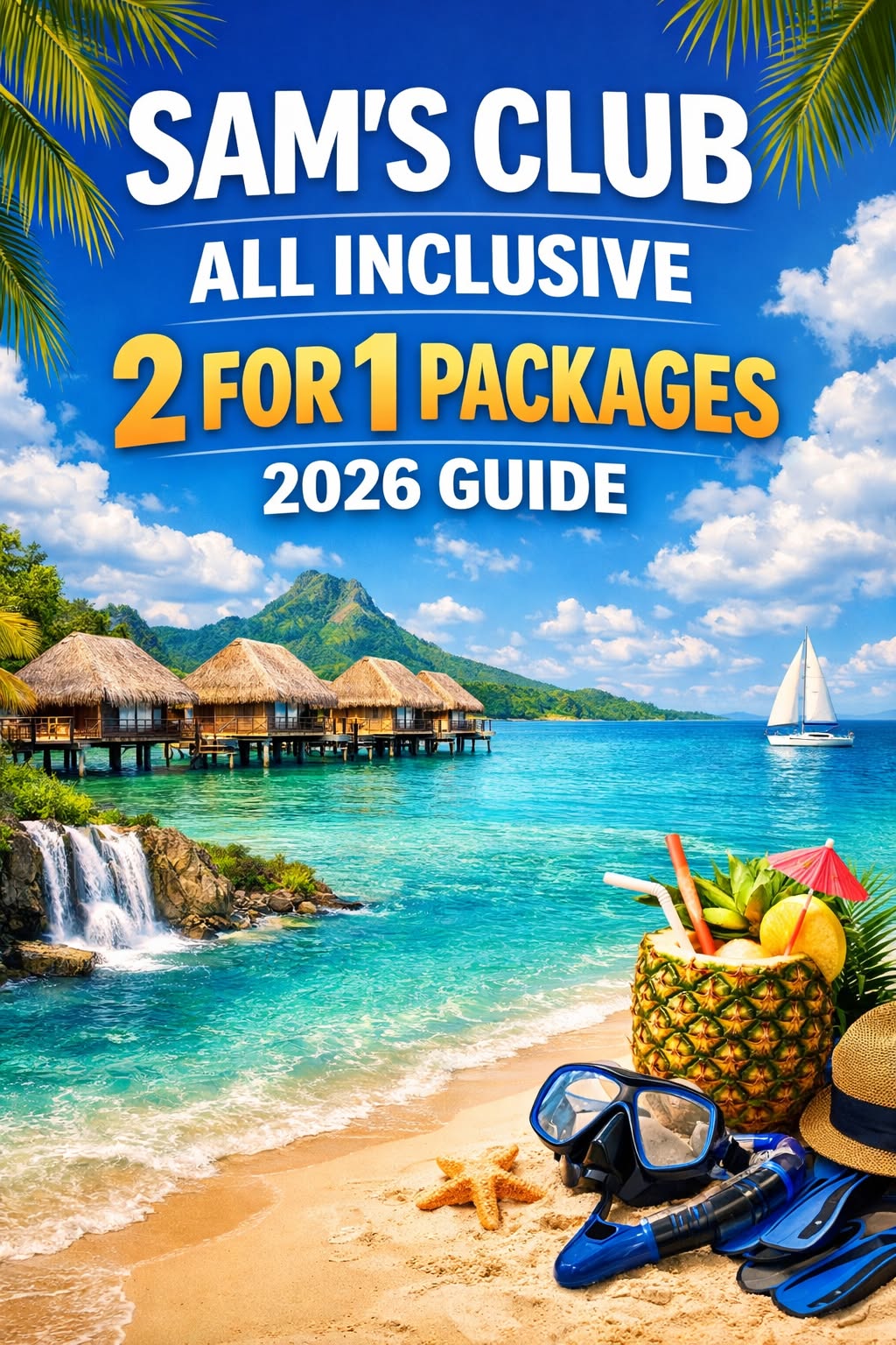 Guided Hub Facebook ad: Sam’s Club All Inclusive Vacation Packages for Members…