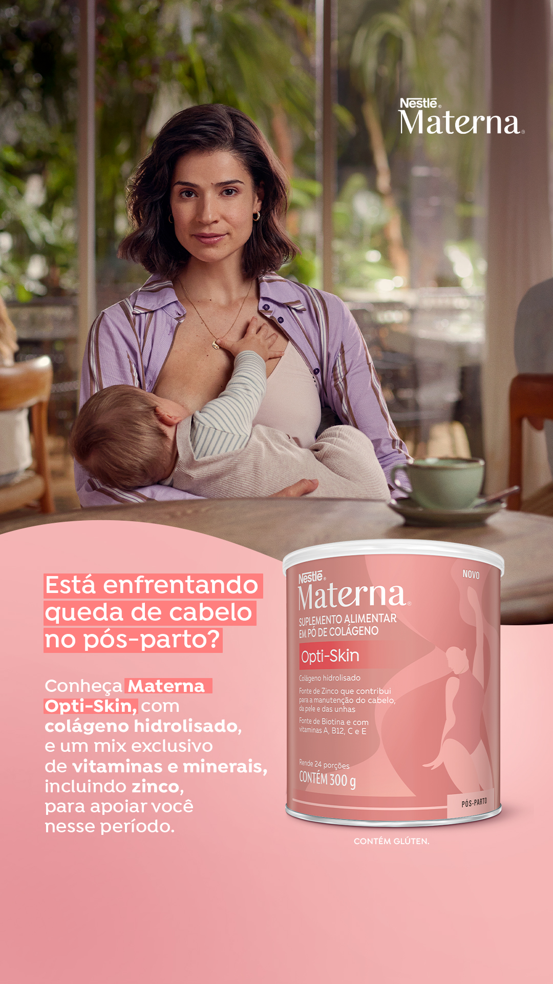 Nestle Materna Brasil Facebook ad from Jul 20, 2026
