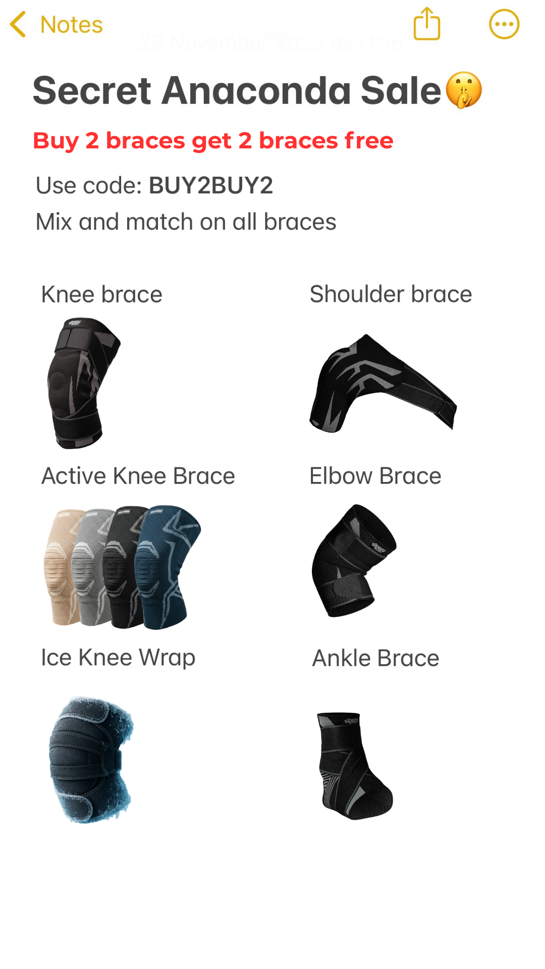 Anaconda Fightwear Facebook ad