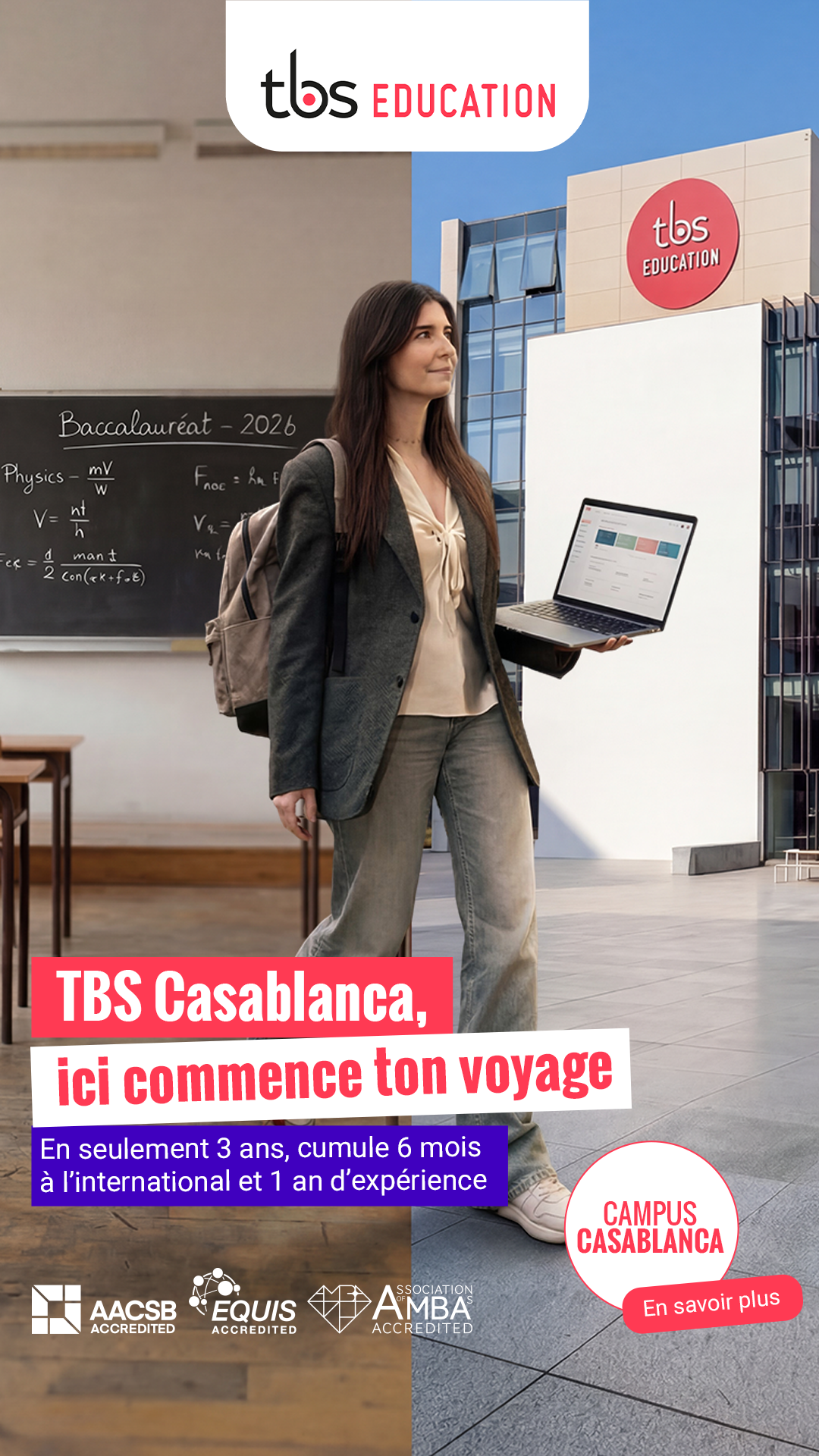 TBS Education - Casablanca Facebook ad
