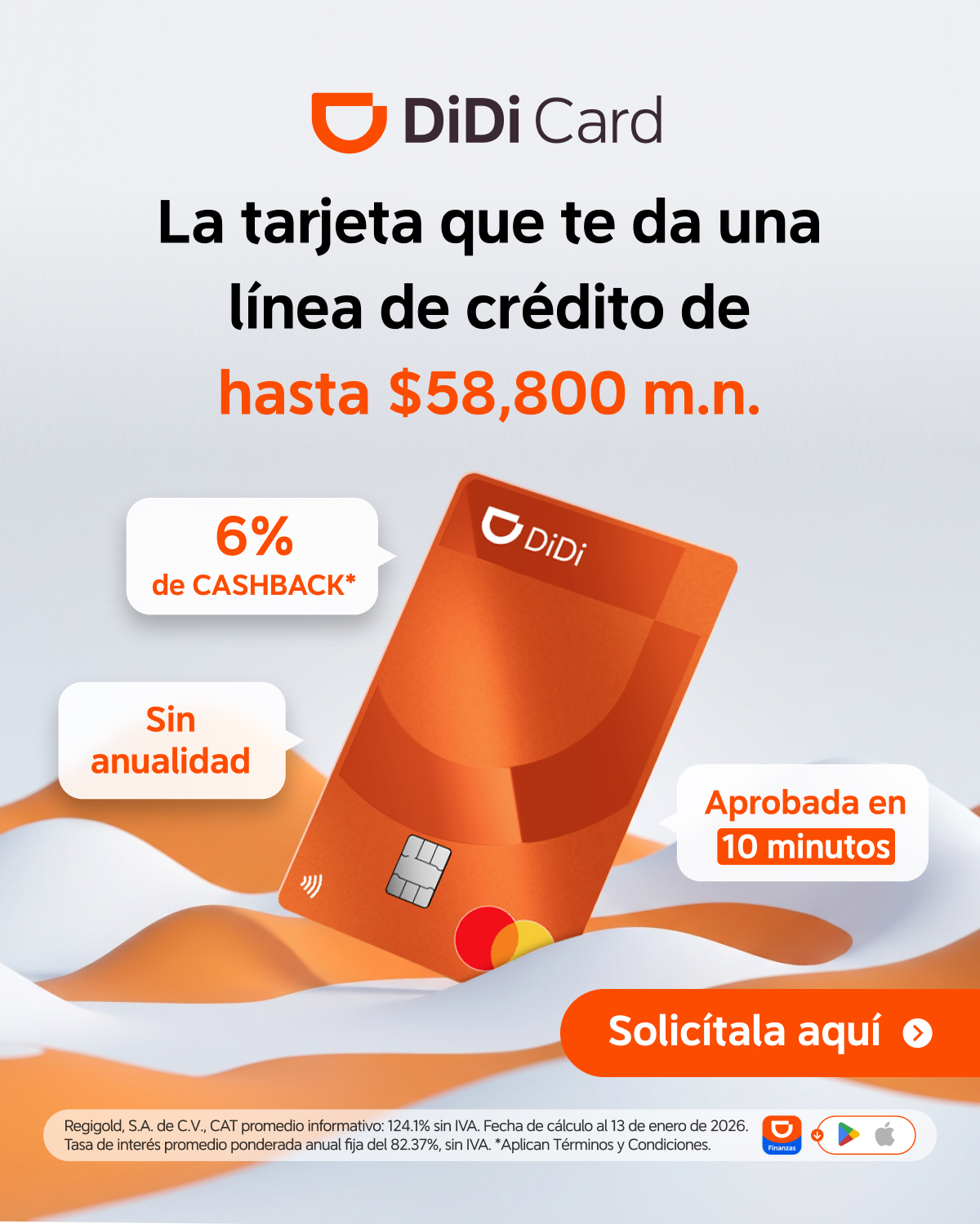 DiDi Card Facebook ad