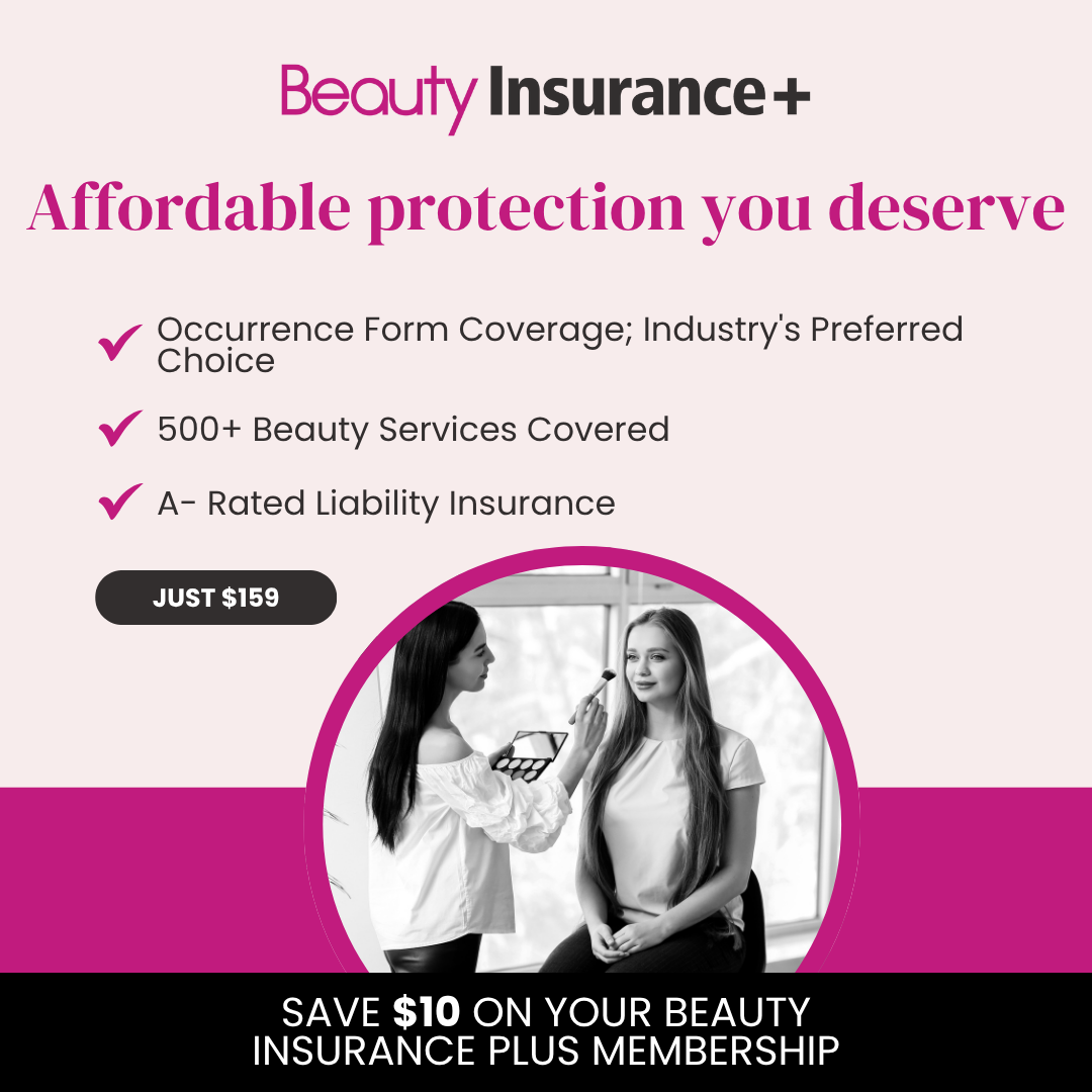 Beauty Insurance + Facebook ad