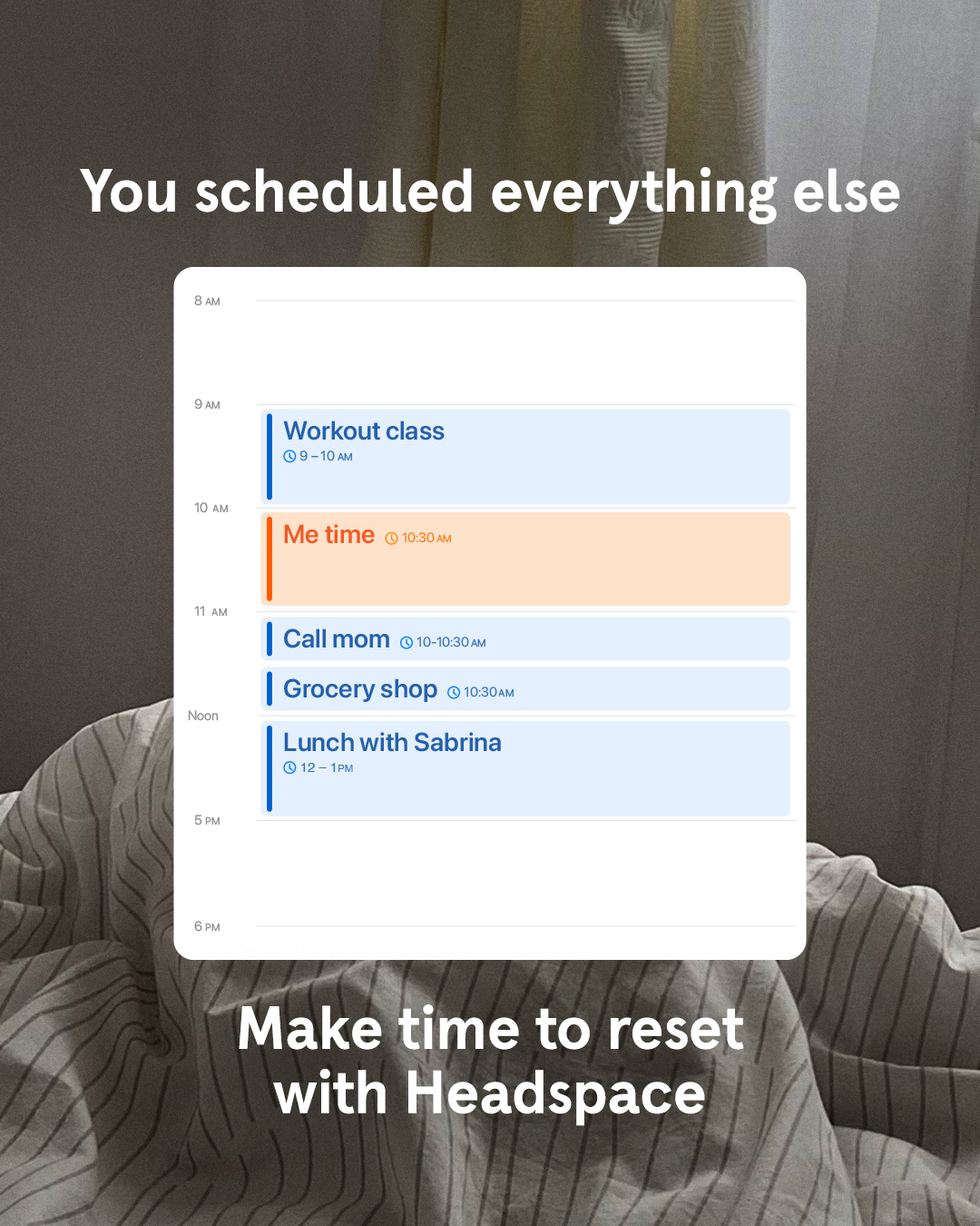 Headspace Facebook ad