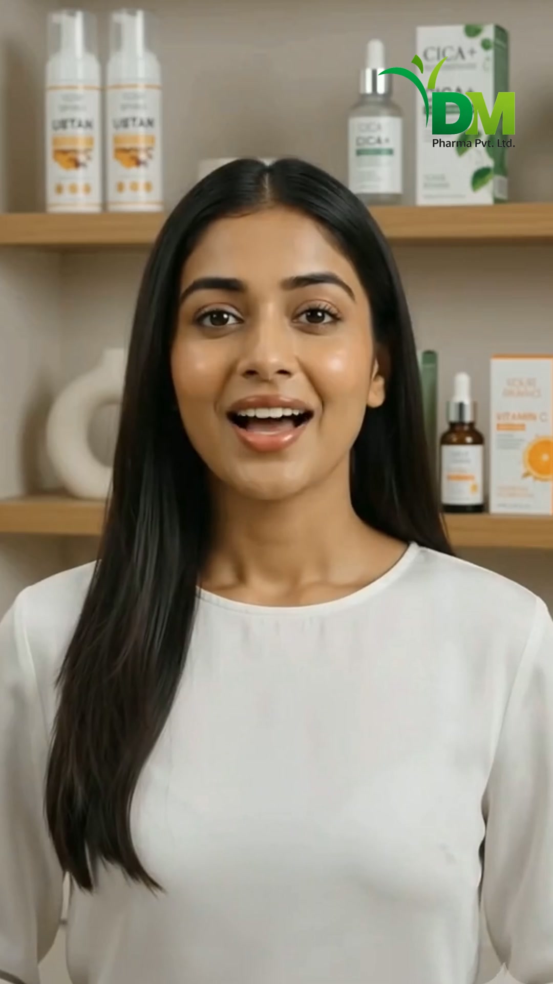 DM Pharma Facebook ad: Third-Party Cosmetic Manufacturing