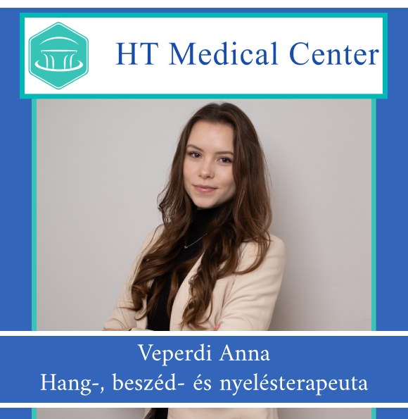 HT Medical Center Facebook ad: Bemutatjuk Veperdi Anna, Hang-, beszéd- és…
