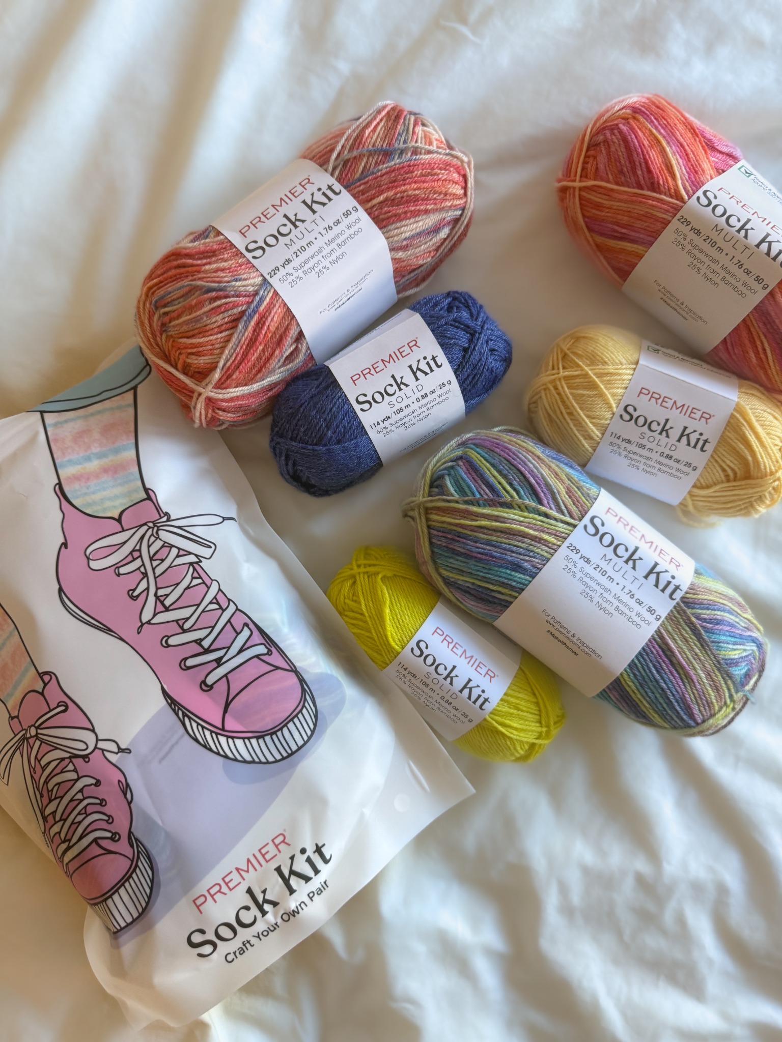 Premier Yarns Facebook ad