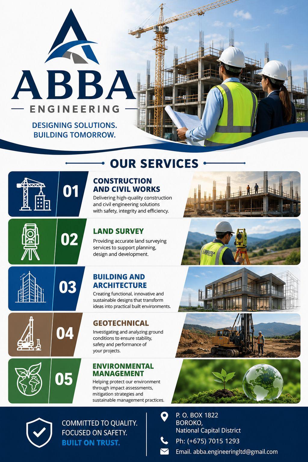 Abba Engineering Solutions Facebook ad: Connect with Abba Engineering Solutions