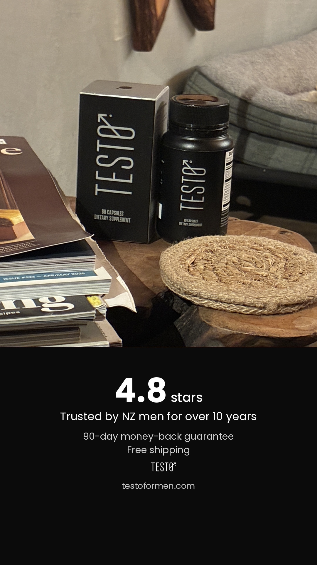 TESTO Facebook ad