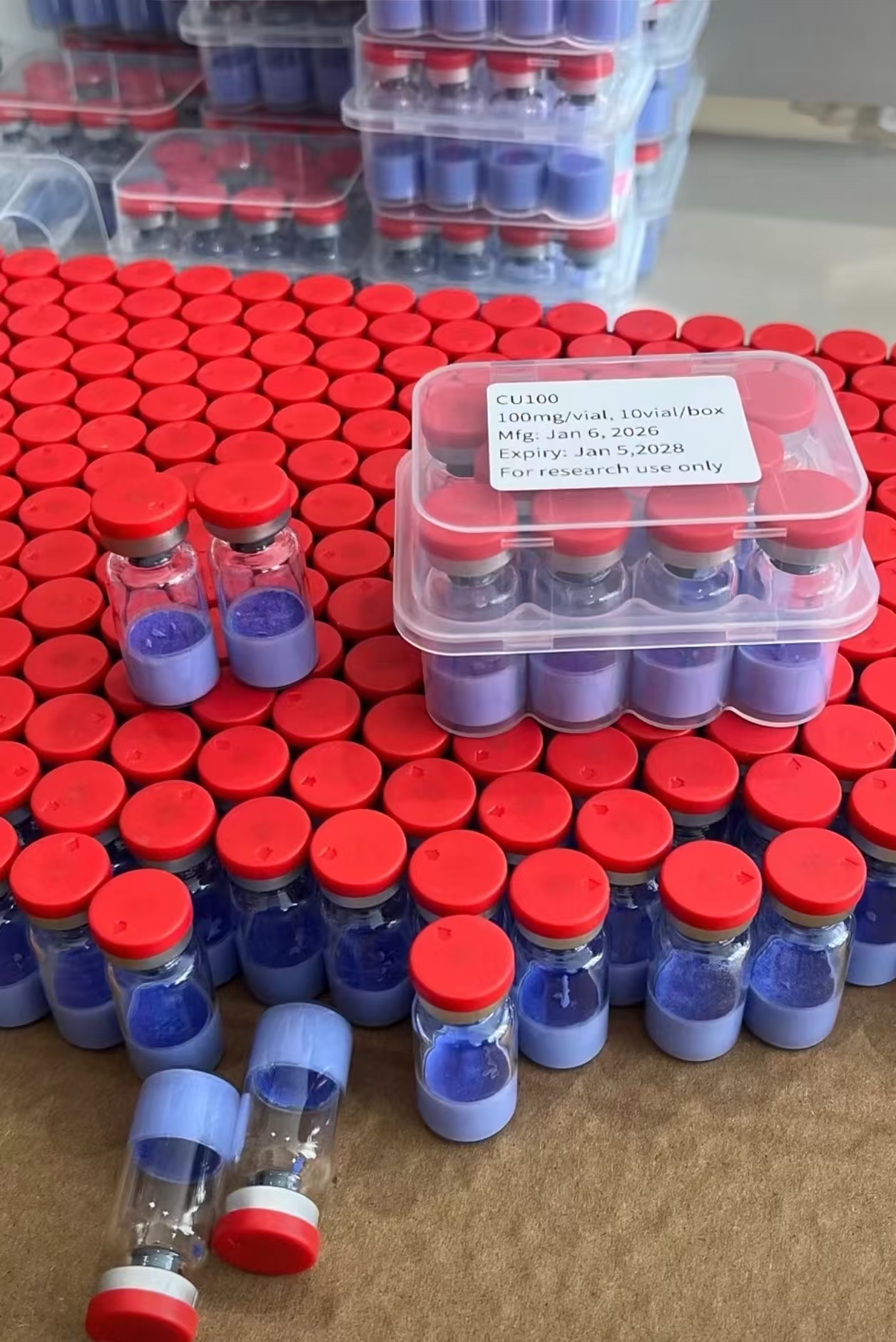 Source factory Facebook ad: Peptide product manufacturer directly from the source…