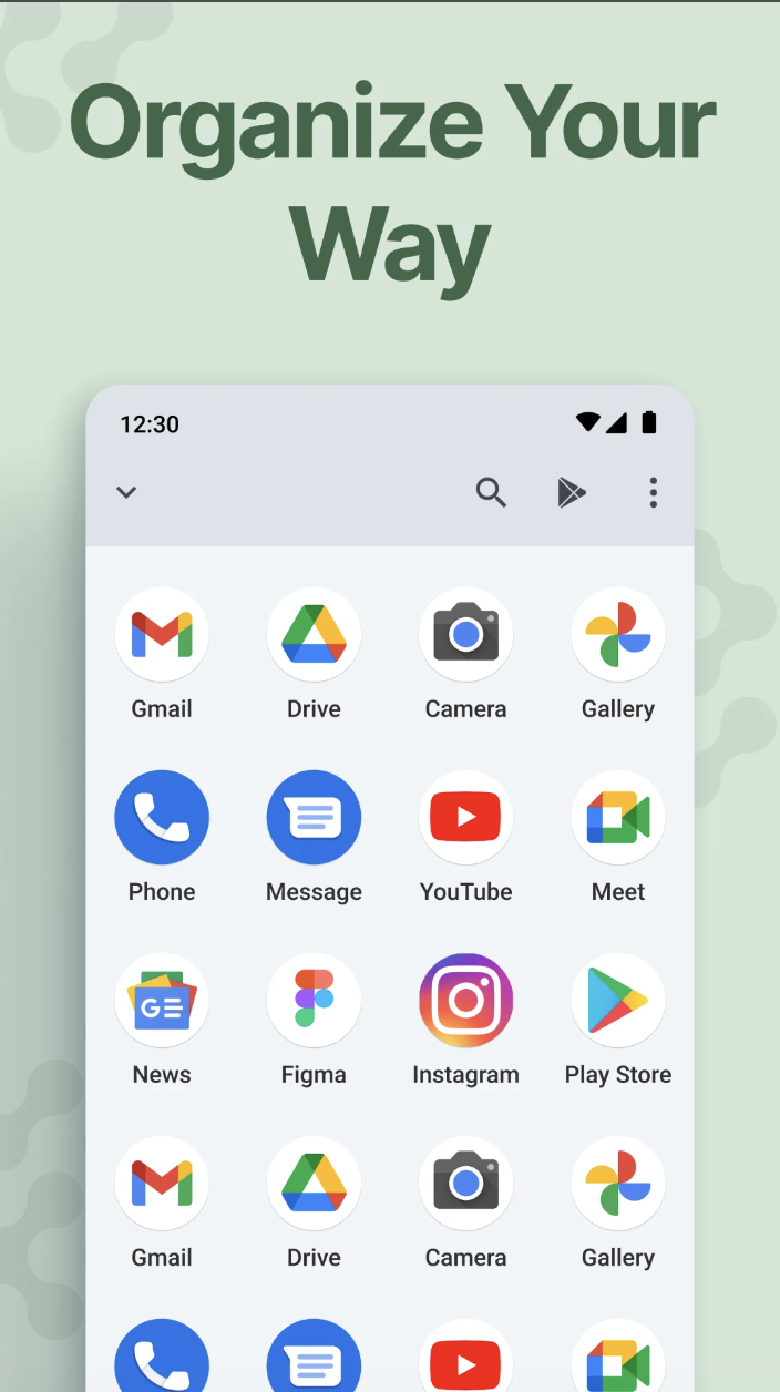 Easy Homescreen Facebook ad