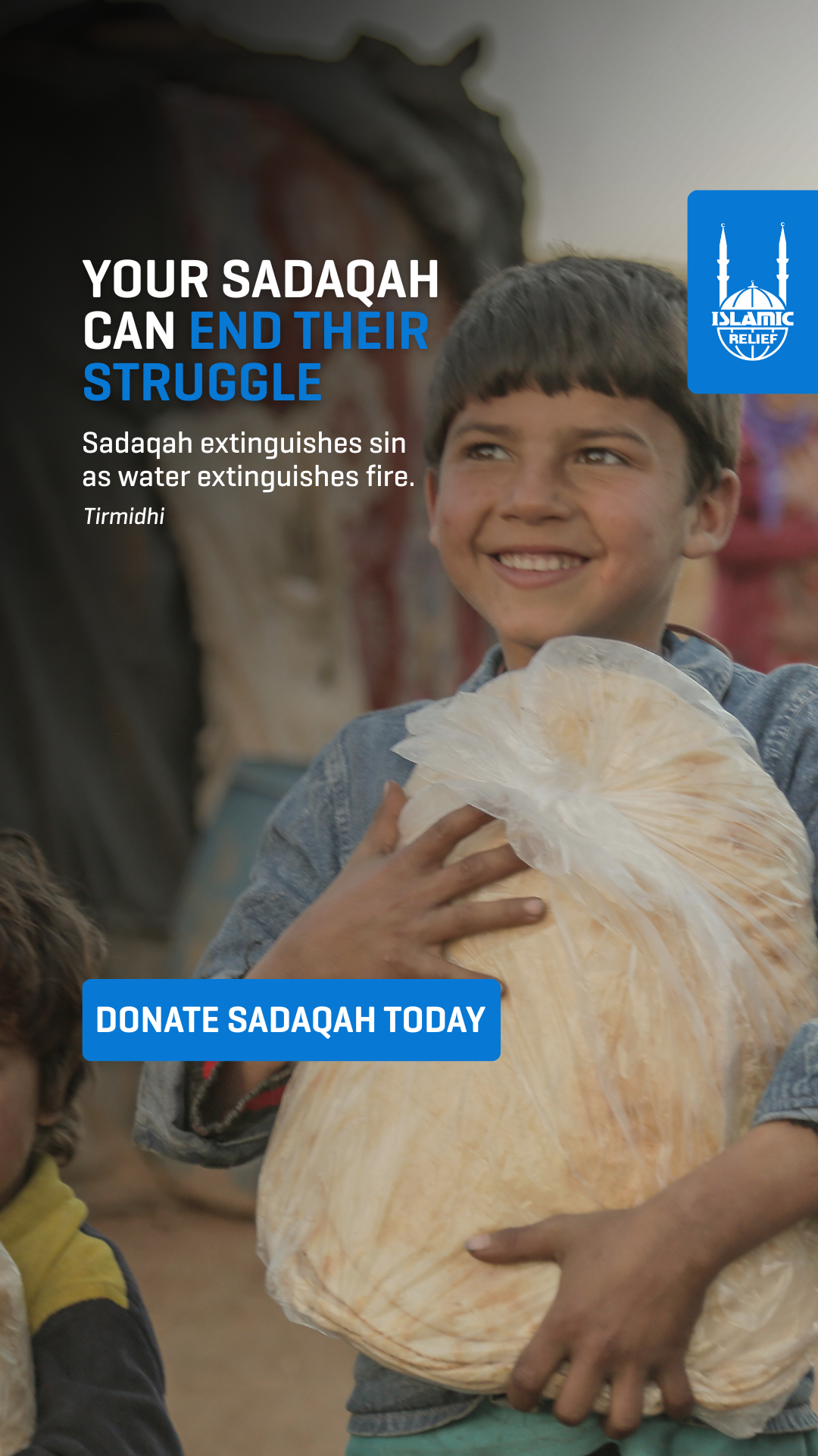 Islamic Relief Canada Facebook ad