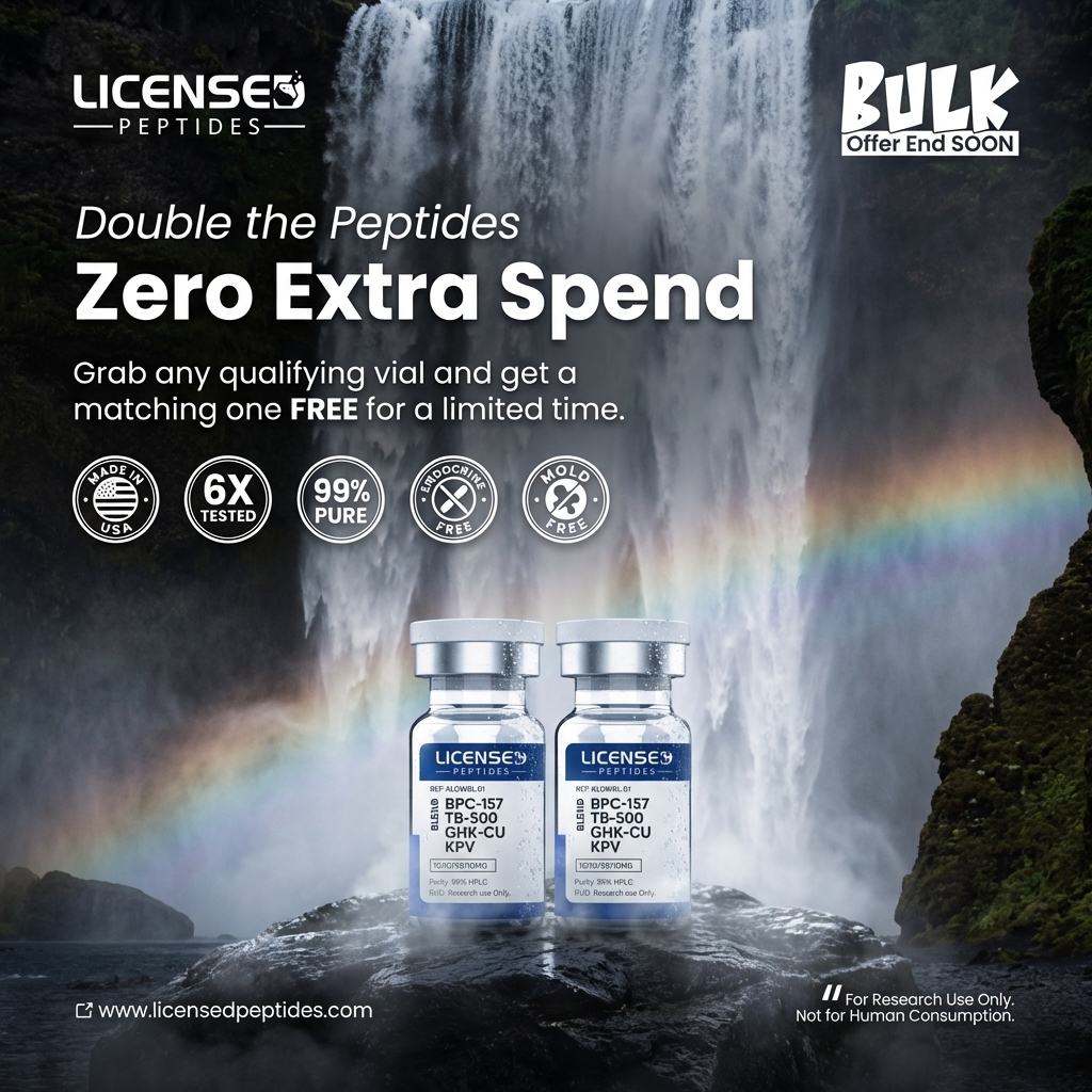 LicensedPeptides Facebook ad